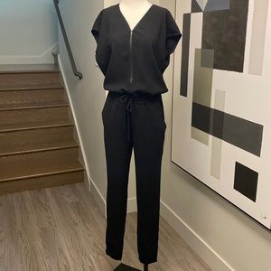 Vince zip up jumpsuit